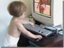 garotinho na tv porno