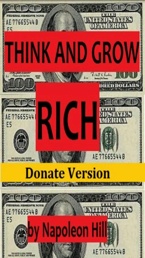Android application Think and Grow Rich - DONATE screenshort