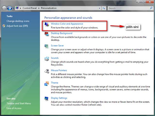 Use Large Icons Windows Vista