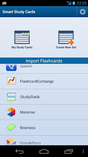 Smart Study Cards - Flashcards