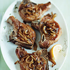 Pork Chops with Onion Compote