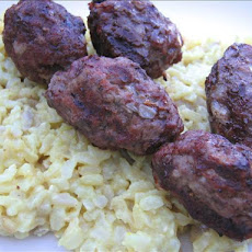 Kofta - Ground Beef Kabobs