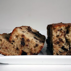 Chocolate Chip Banana Snack Cake