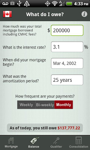 【免費財經App】AM Canadian Mortgage Advisor-APP點子