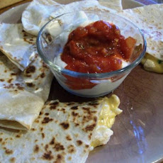 Cheesy Chicken Quesadillas