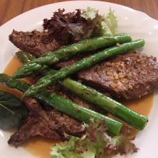 Garlicky Steak