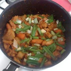 Korean Spicy Chicken and Potato (Tak Toritang)