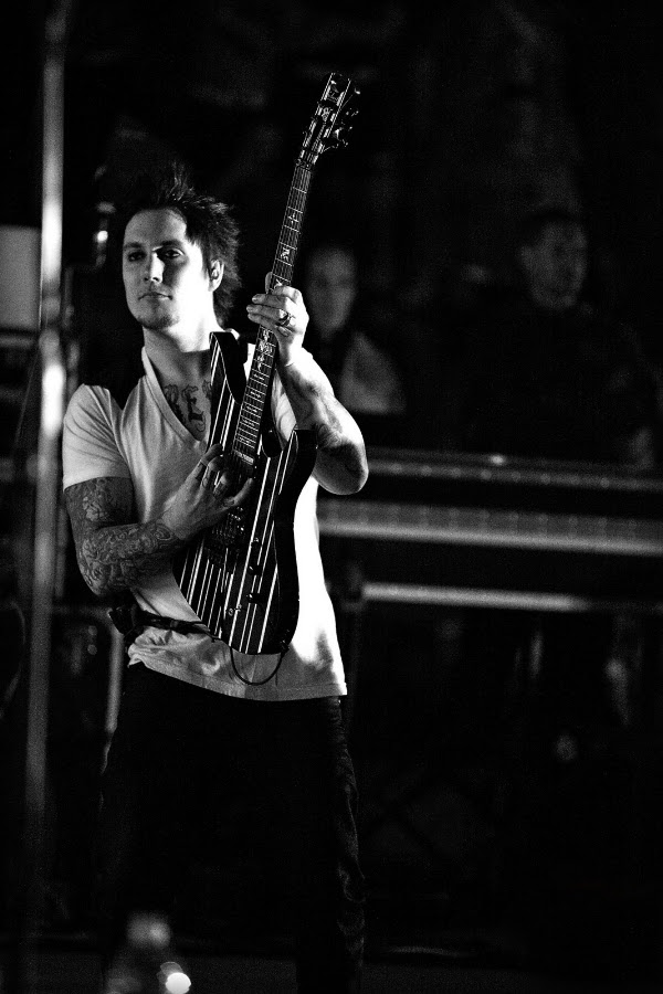 Synyster Gates; Avenged Sevenfold: Iraq 2010 by Cody Miller - Portrait & People Musicians & Entertainers ( avenged sevenfold, synyster gates, iraq )