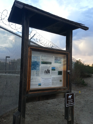 Trailhead Kiosk at Tijuana River National Estuarine Research Reserve