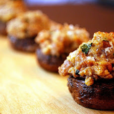 Sausage-Stuffed Mushrooms