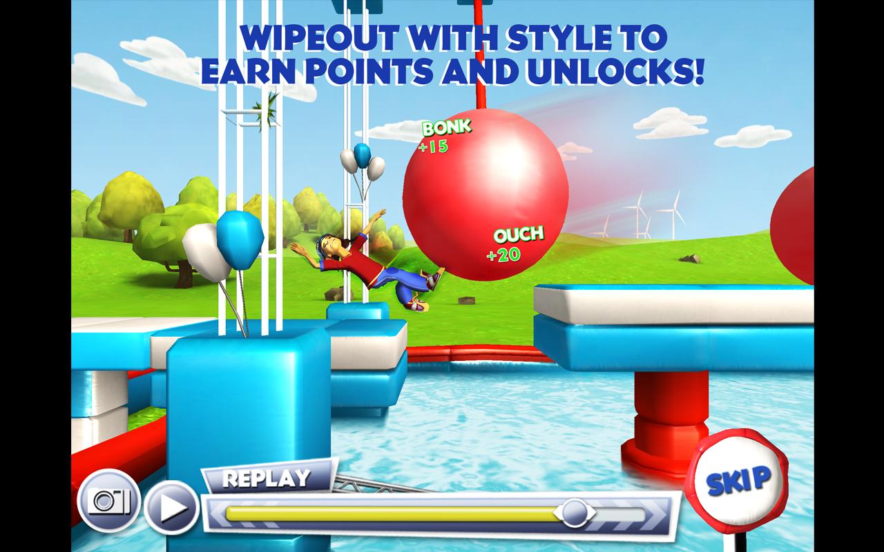 Android application Wipeout screenshort