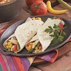 Asparagus Chicken Fajitas