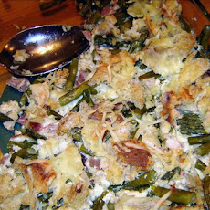 Ham Asparagus Strata