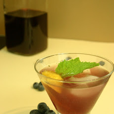 Blueberry Liquor & Blueberry Smash