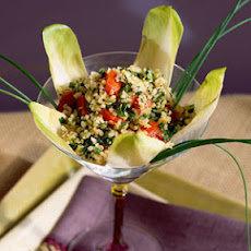 Endive with Arugula Tabbouleh