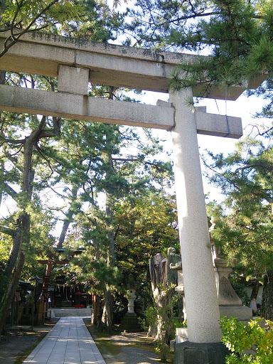 兎橋神社 鳥居