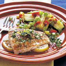 Lemon Red Snapper with Herbed Butter
