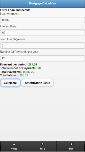 Mortgage Calculator