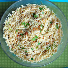 Orzo with Toasted Pine Nuts
