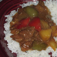 Pineapple Teriyaki Steak
