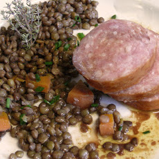 Tuscan Lentils with Sausage
