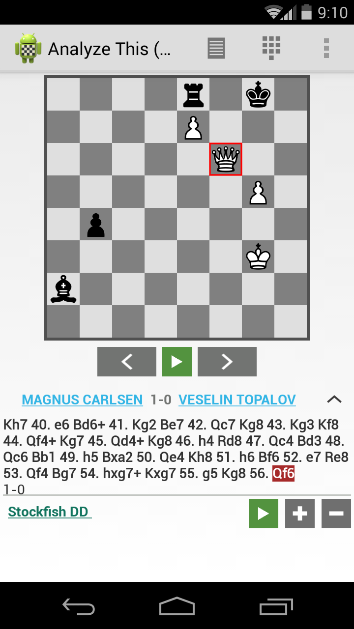 Android application Chess - Analyze This (Pro) screenshort