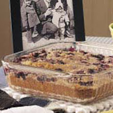 Blueberry Buckle with Lemon Sauce