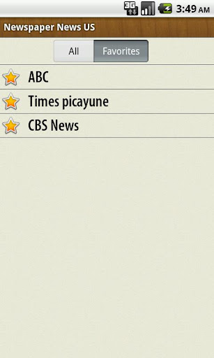 read-newspapers-us for android screenshot
