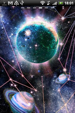 【免費個人化App】Live Wallpaper Fantasy Space-APP點子