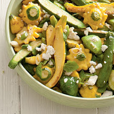 Sautéed Baby Squash and Leeks
