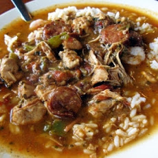 Seafood and Turkey-Sausage Gumbo