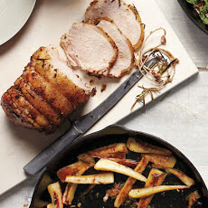 Pork Roast with Caramelized Parsnips