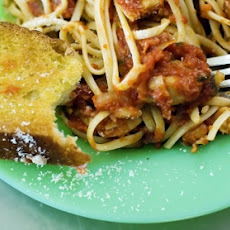 Linguine with Chicken Thighs