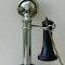 Candlestick Phones - American Electric Nickel 2 Candlestick Telephone 1