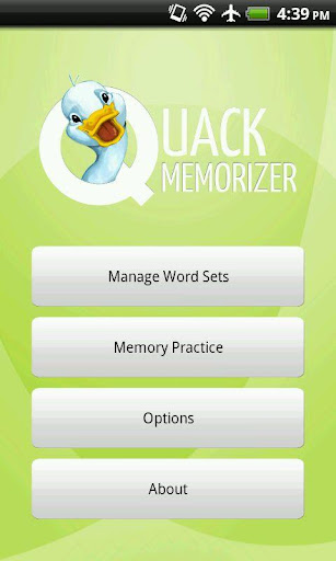 【免費生產應用App】Quack Memorizer-APP點子