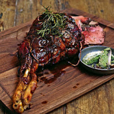 Tapenade-Stuffed Leg of Lamb