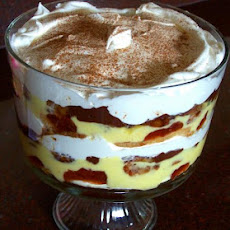 Bananas Foster Trifle With Blueberries