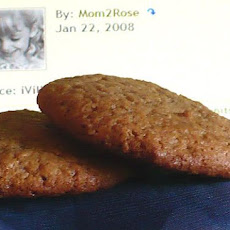 Peanut Butter Banana Cookies