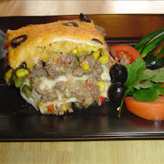 Layered Fiesta Casserole