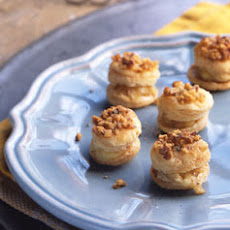 Miniature Camembert Walnut Pastries