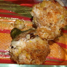 Lobster and Leek Stuffed Artichokes