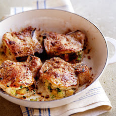 Pork Chops with Herb Stuffing