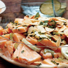 Cantaloupe and Cucumber Salad