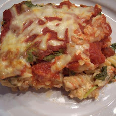 Spinach & Pasta Bake(2.5 Ww Points)
