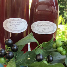 Huckleberry Vinegar! or Any Berries Desired