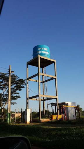 Water Tower Blue