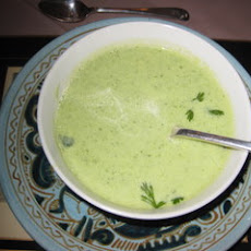 Zucchini and Cilantro Soup