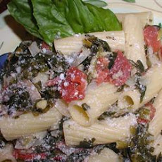 Ziti Alfredo with Vegetables