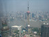 Pearl Tower in Shanghai, viewed from the Jin Mao tower