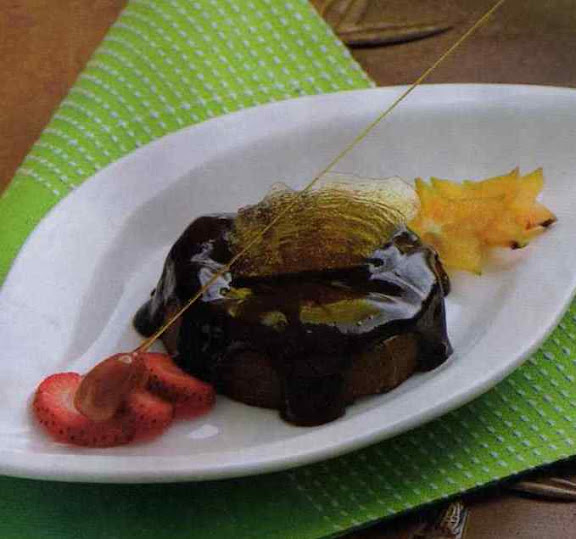 flan de chocolate arguiñano